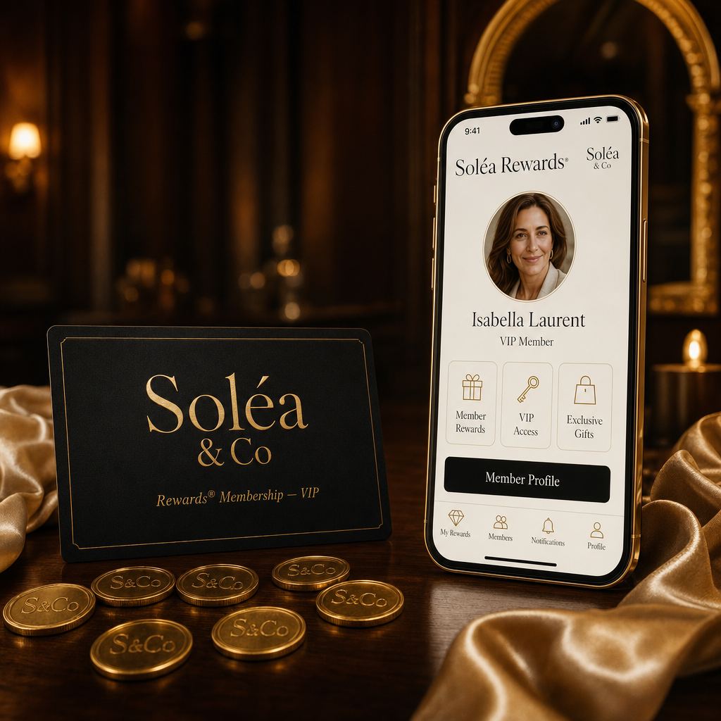 Soléa&Co VIP Rewards® Membership